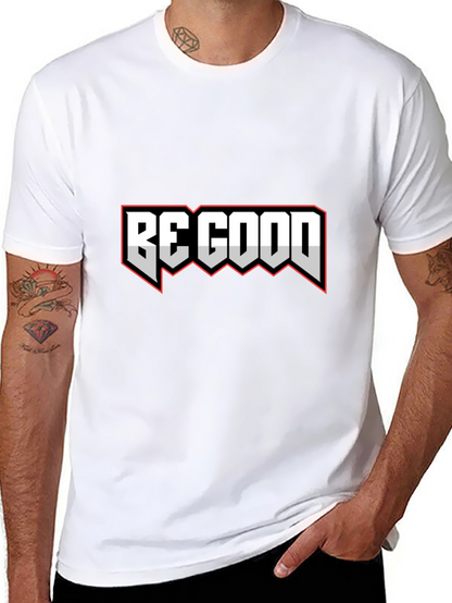 Be Good Graphic Tee - Stylish Black T-Shirt