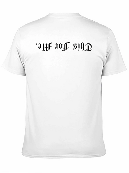 Dark Gothic Style This For All Black T-Shirt