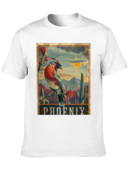 Phoenix Arizona Bird Graphic T-Shirt