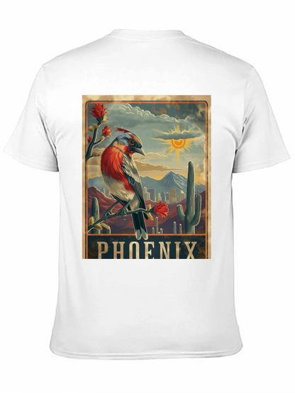 Phoenix Arizona Bird Graphic T-Shirt