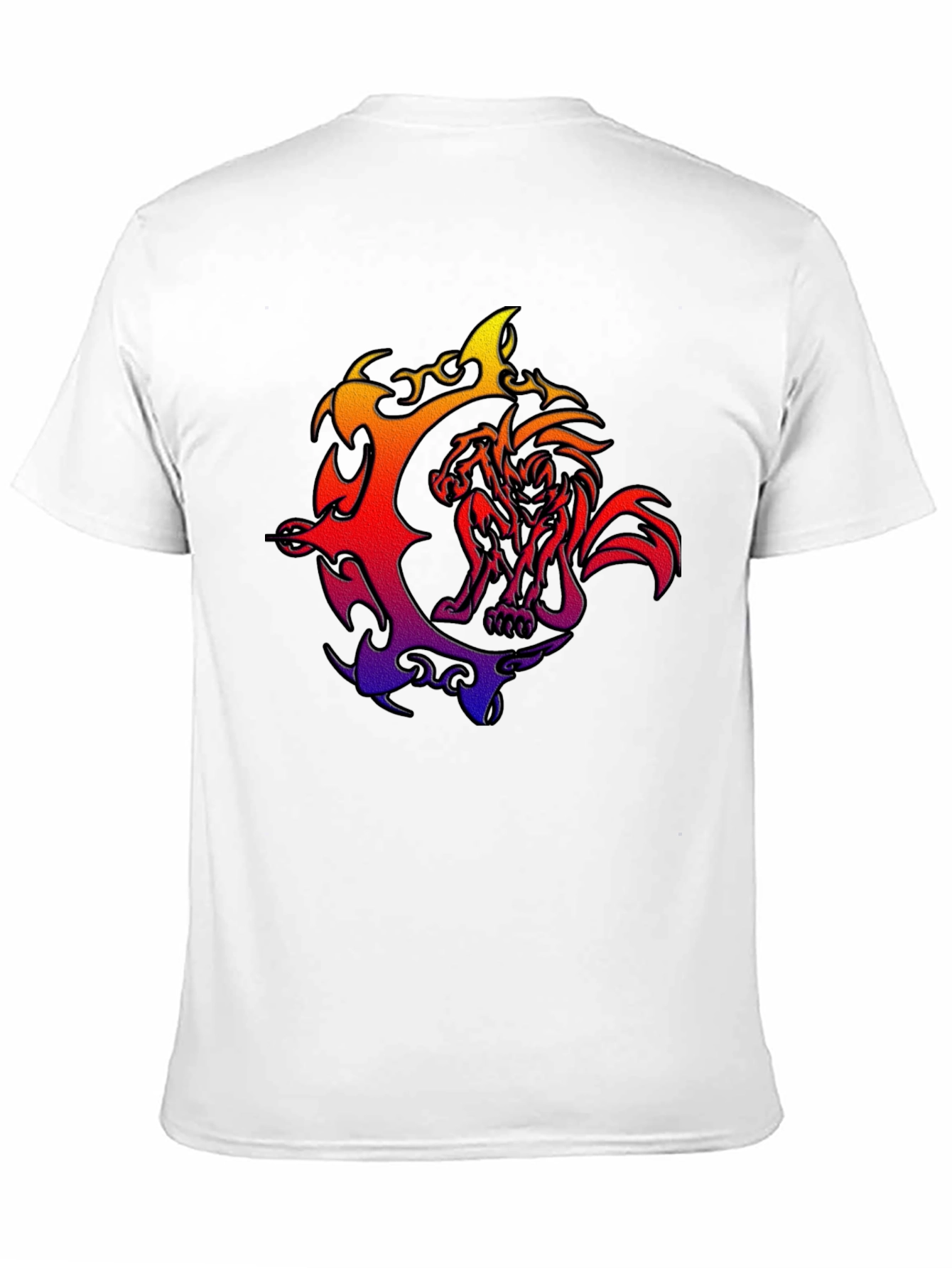Fiery Beast Graphic T-Shirt - Bold Style