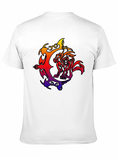 Fiery Beast Graphic T-Shirt - Bold Style