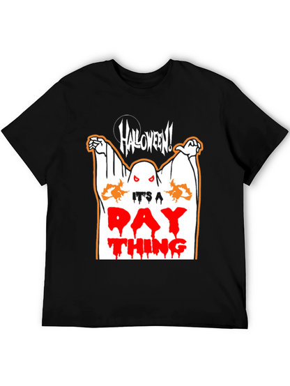 Halloween Ghost Graphic Tee - Its a Day Thing!