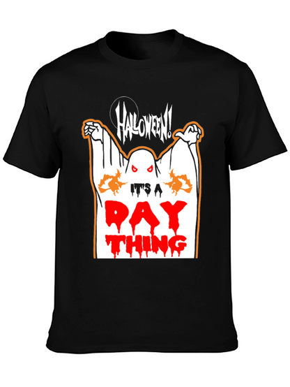 Halloween Ghost Graphic Tee - Its a Day Thing!