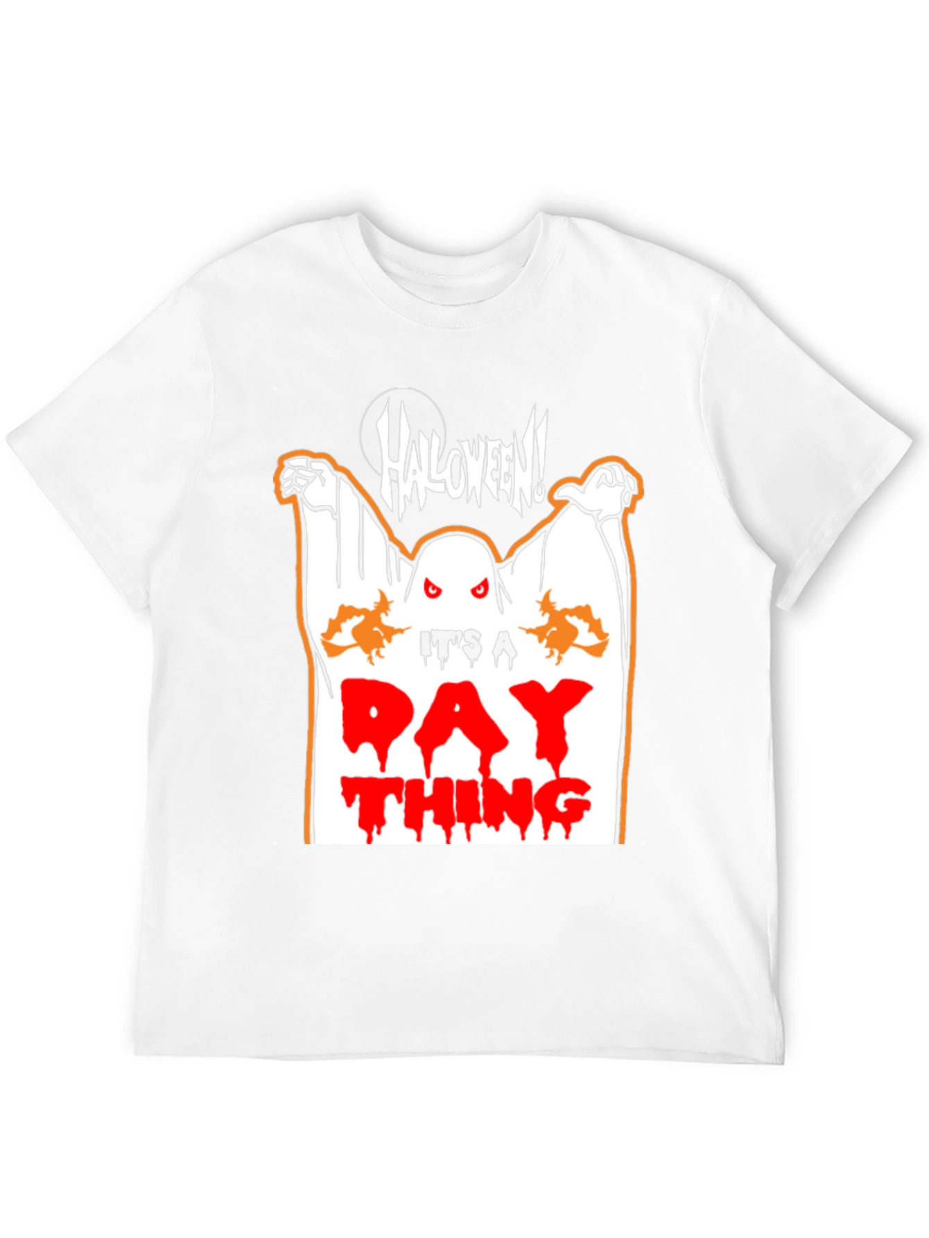 Halloween Ghost Graphic Tee - Its a Day Thing!
