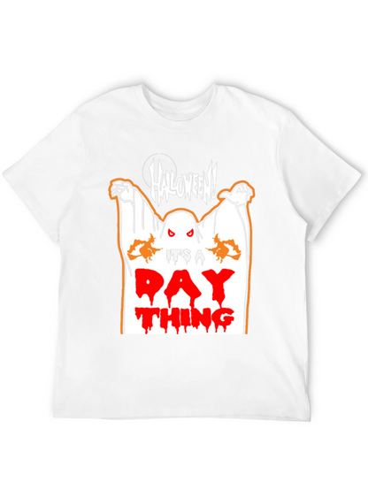 Halloween Ghost Graphic Tee - Its a Day Thing!