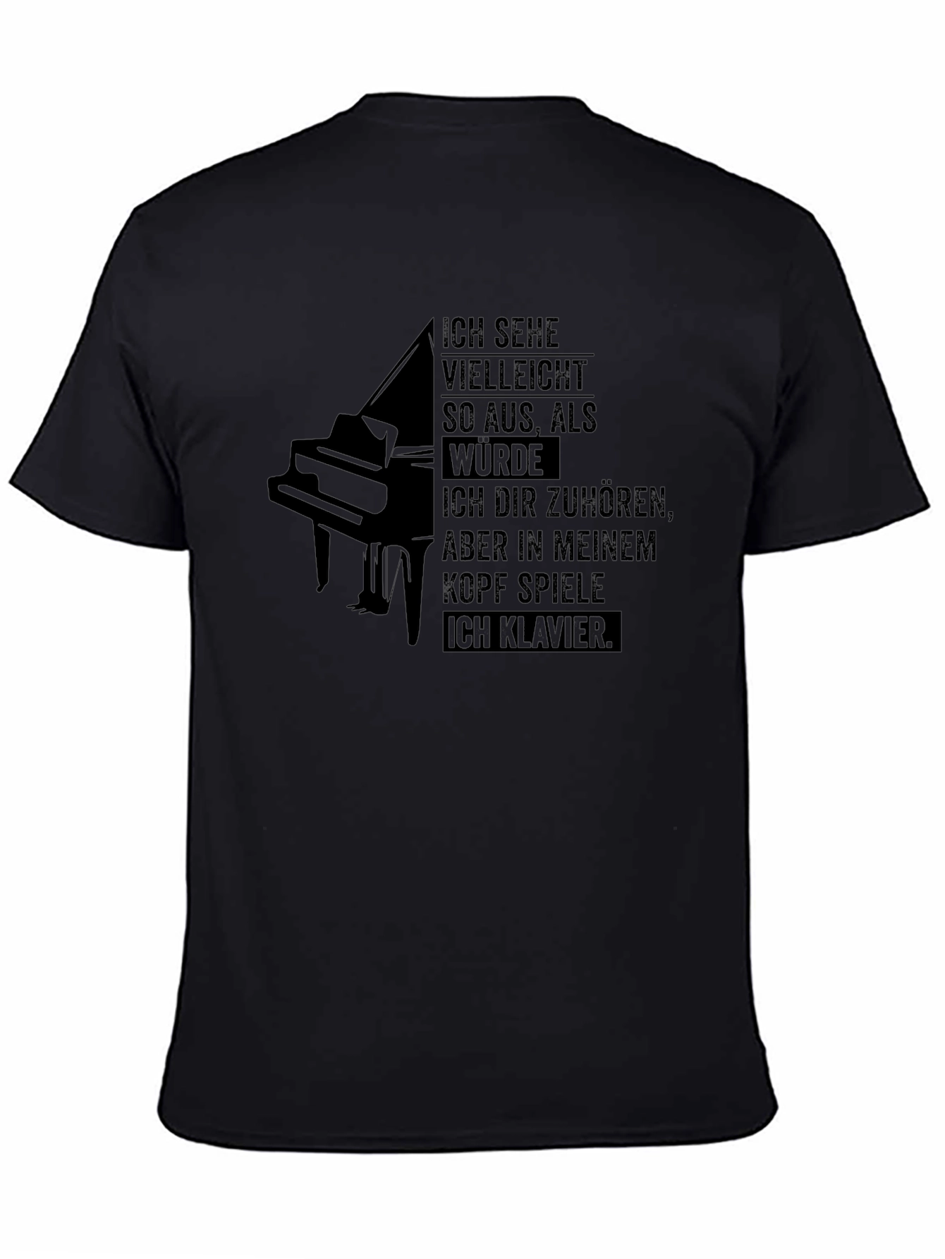 Piano Player T-Shirt - Music Lover Tee