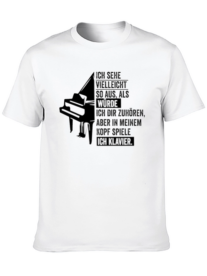 Piano Player T-Shirt - Music Lover Tee