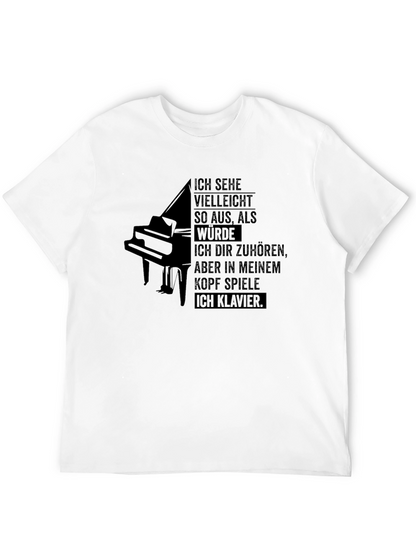 Piano Player T-Shirt - Music Lover Tee