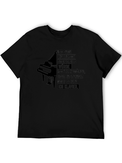 Piano Player T-Shirt - Music Lover Tee