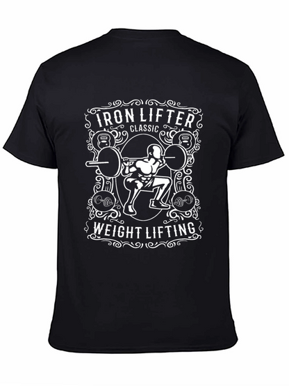 Iron Lifter Classic Weight Lifting T-Shirt