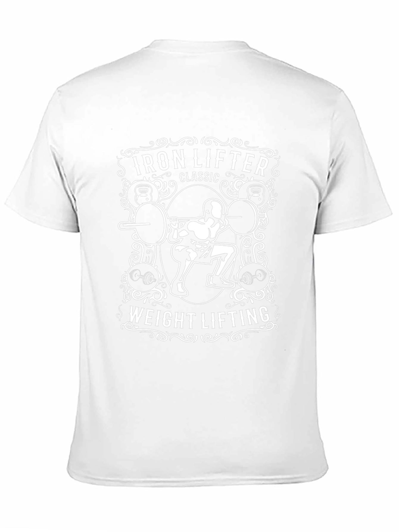 Iron Lifter Classic Weight Lifting T-Shirt