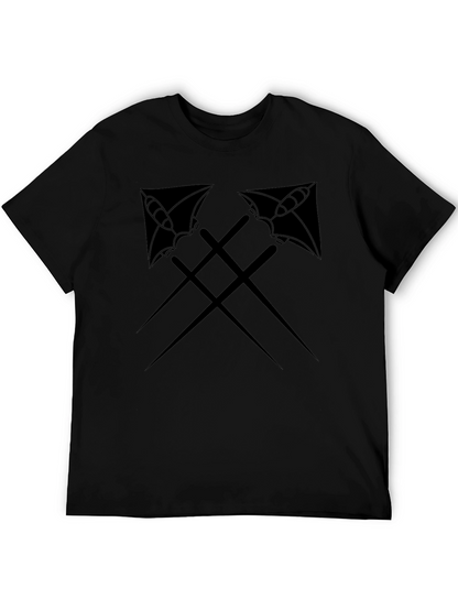 Axe Design Black T-Shirt