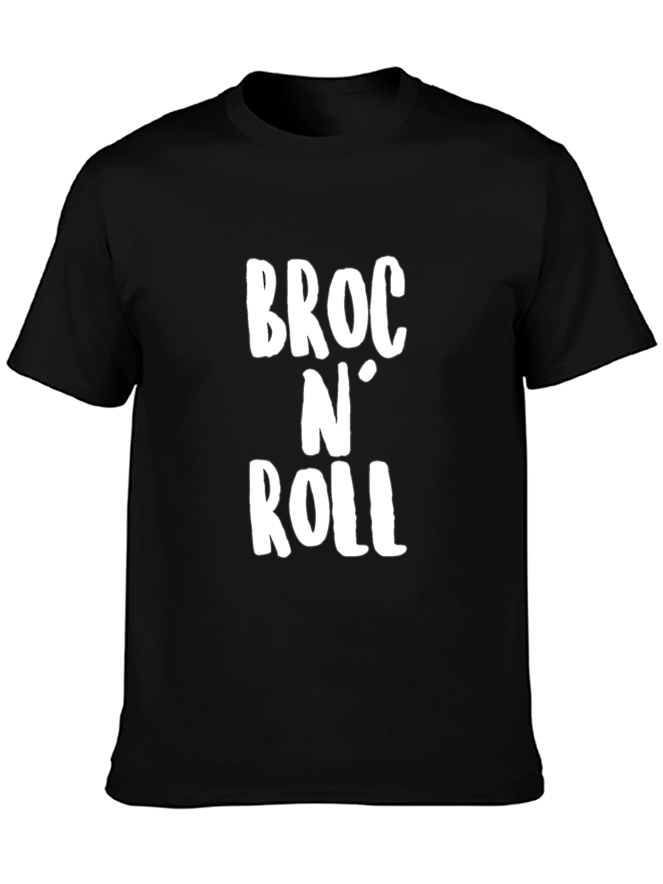 Broc N Roll Graphic Tee - Trendy Slogan T-Shirt