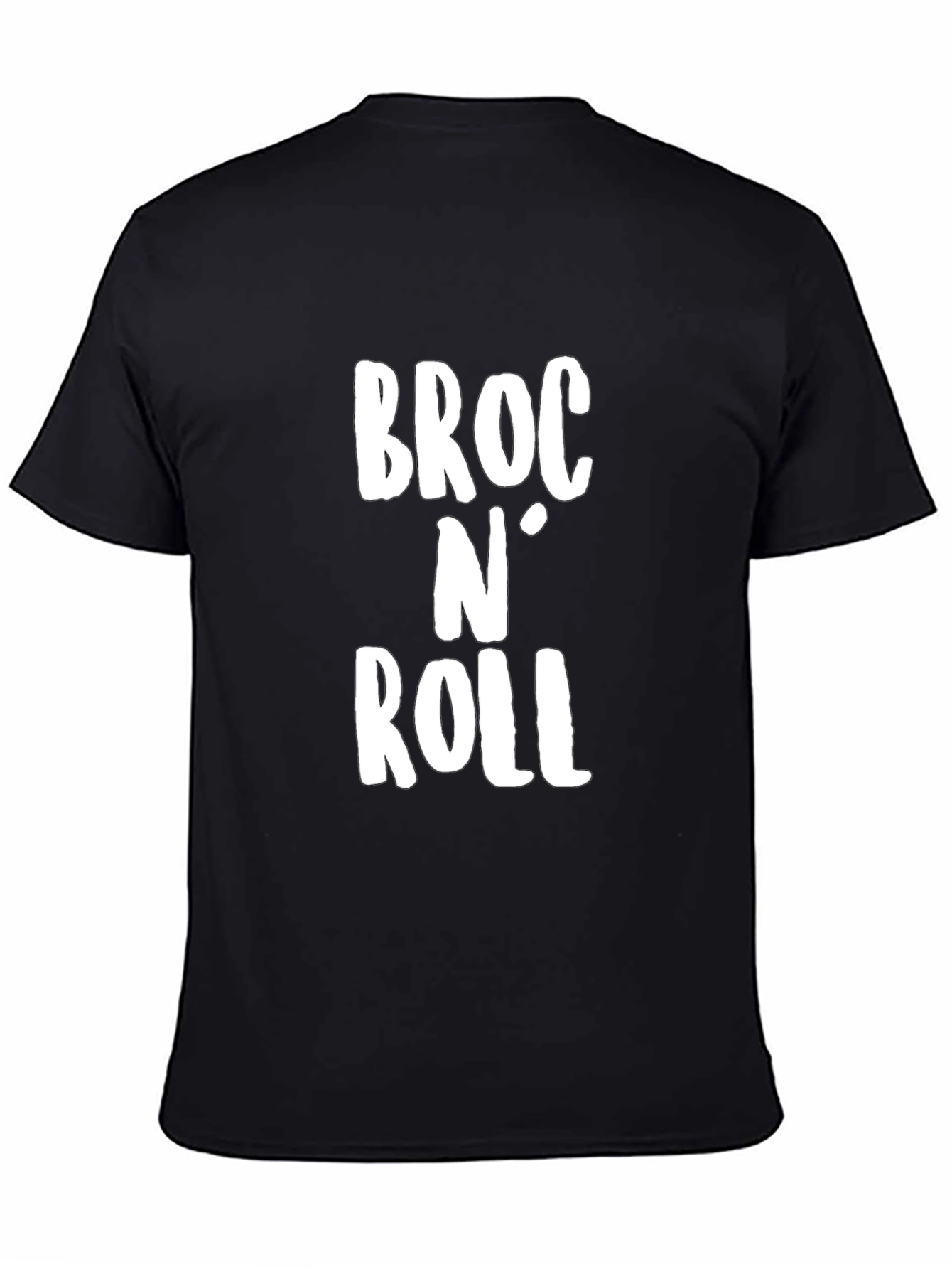 Broc N Roll Graphic Tee - Trendy Slogan T-Shirt