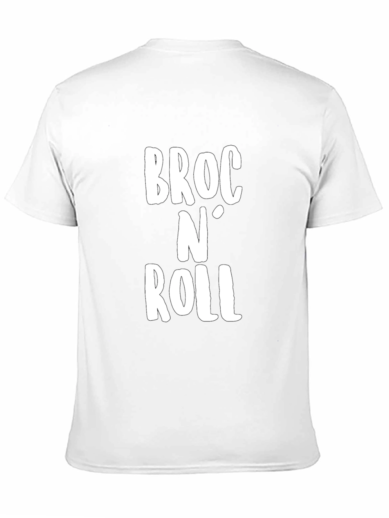Broc N Roll Graphic Tee - Trendy Slogan T-Shirt