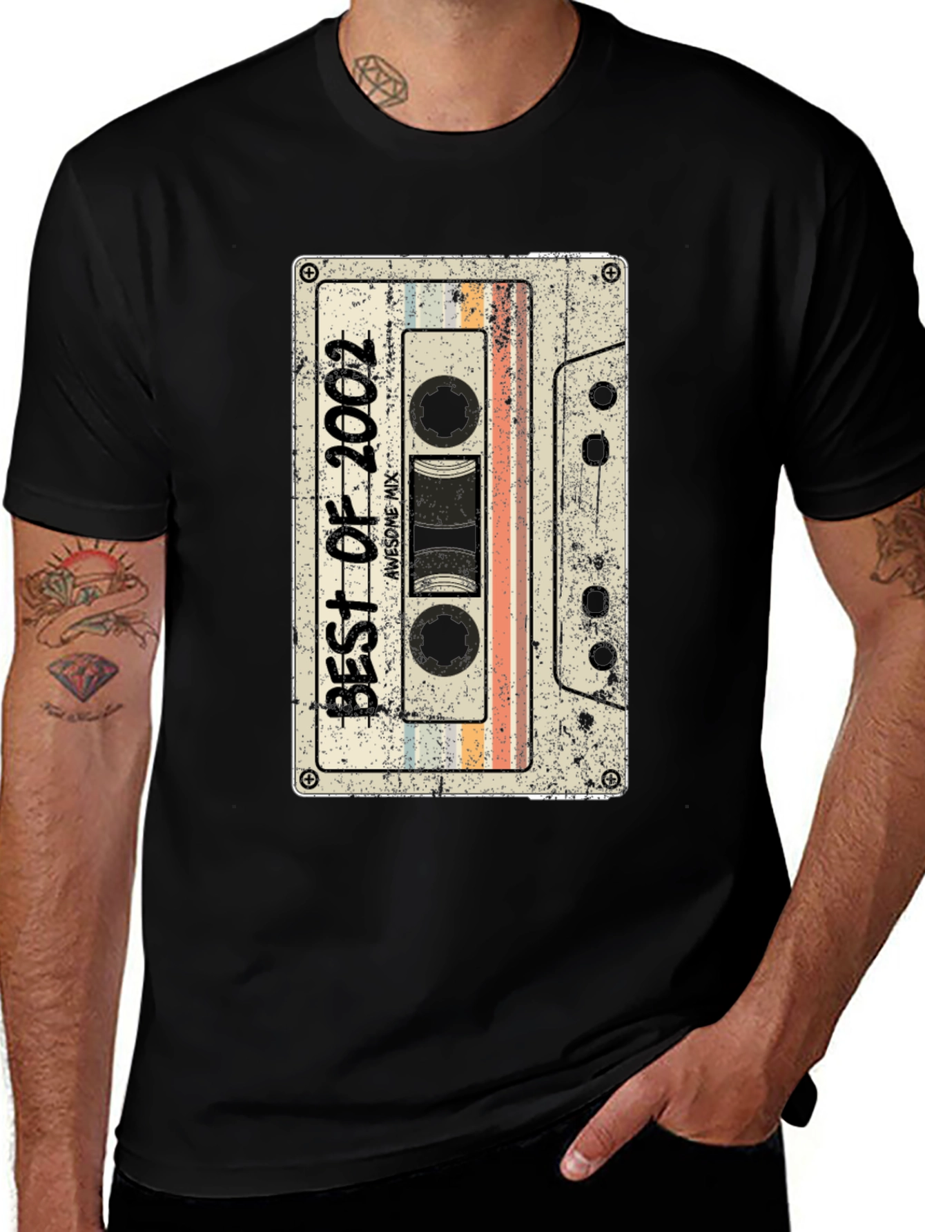 Best of 2002 Cassette Tape Graphic Tee
