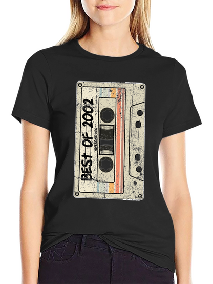Best of 2002 Cassette Tape Graphic Tee
