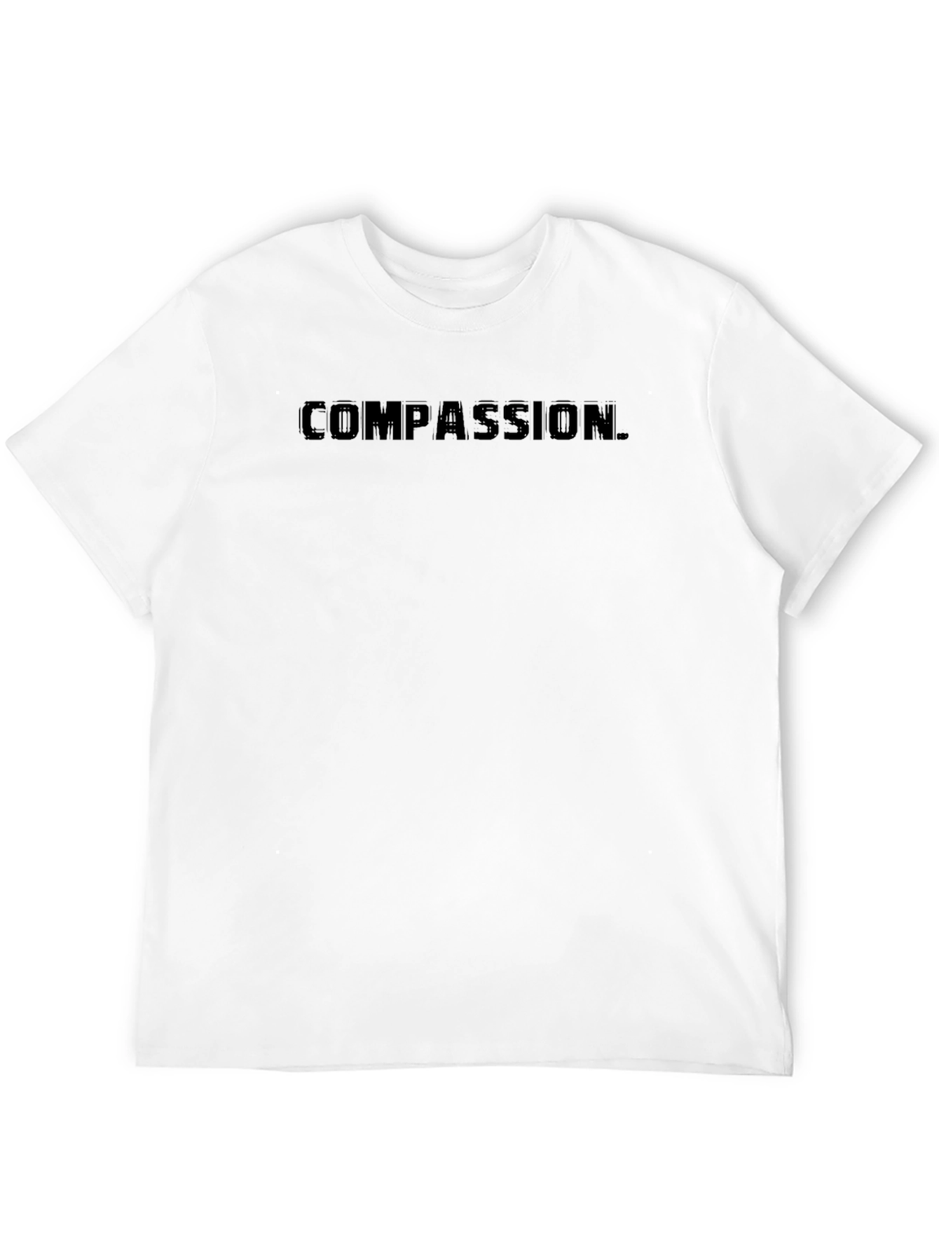 Compassion Black T-Shirt - Express Yourself