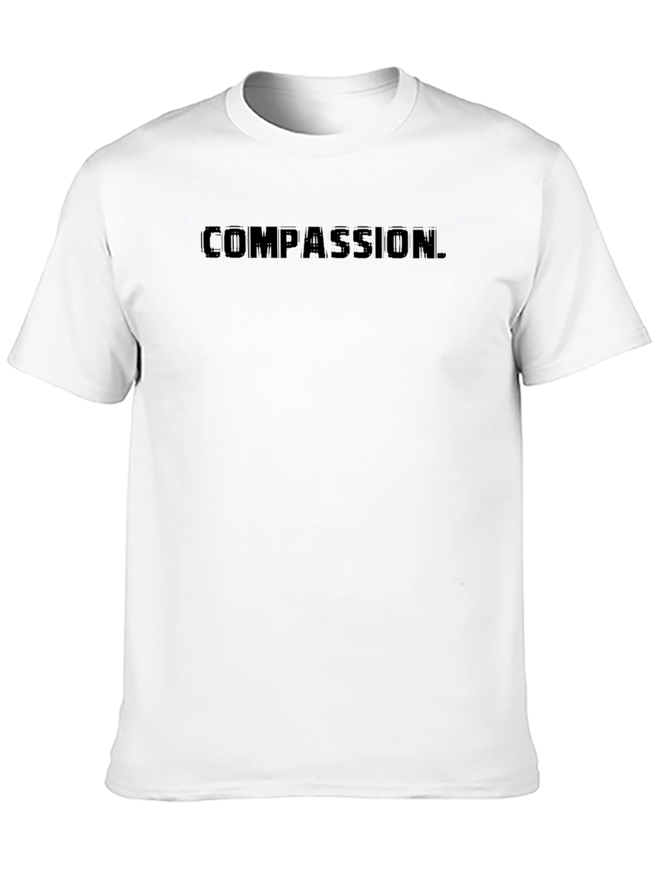 Compassion Black T-Shirt - Express Yourself