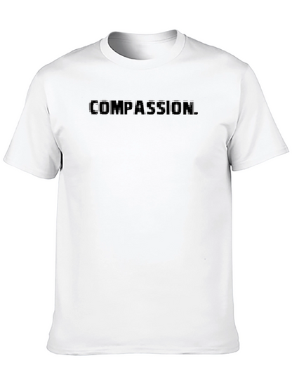 Compassion Black T-Shirt - Express Yourself