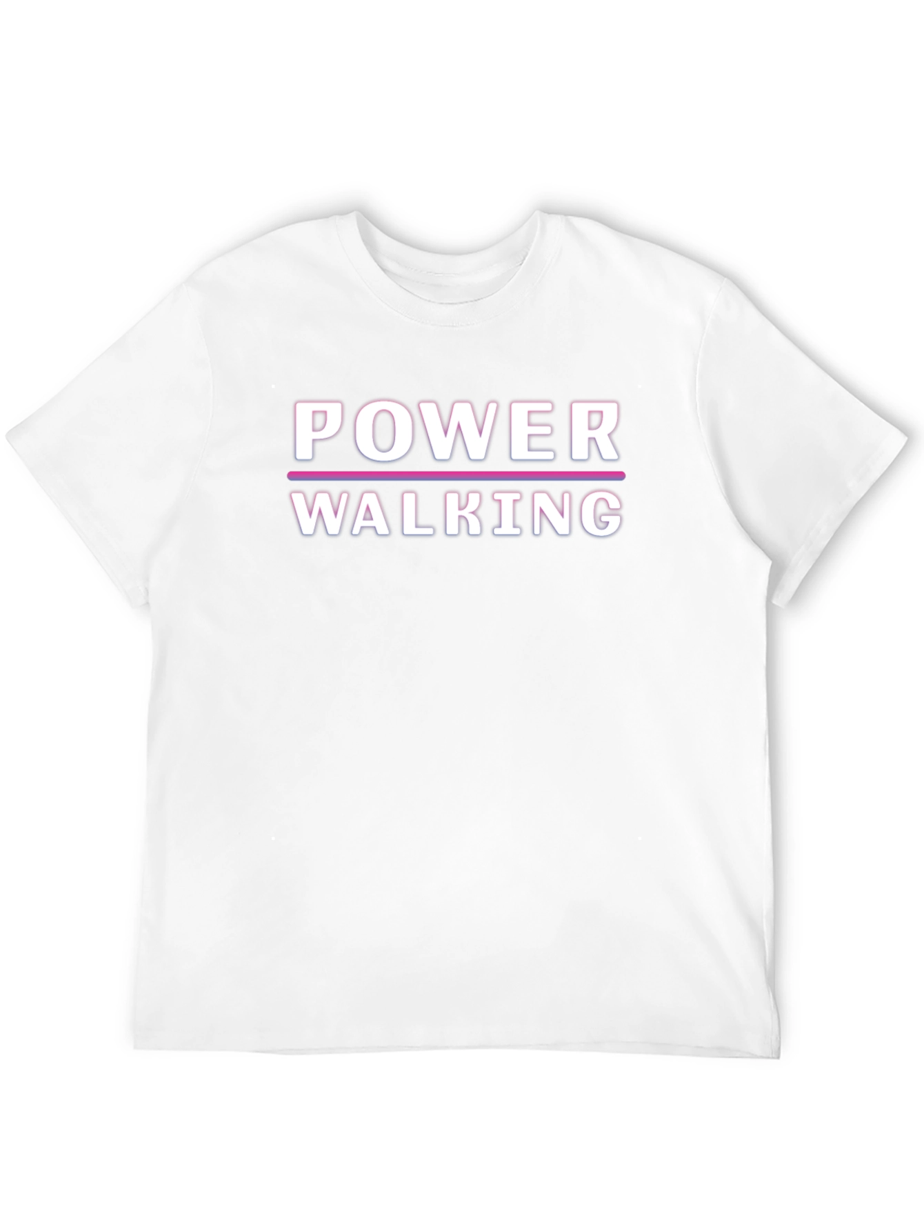 Power Walking Graphic Tee - Black Unisex T-Shirt