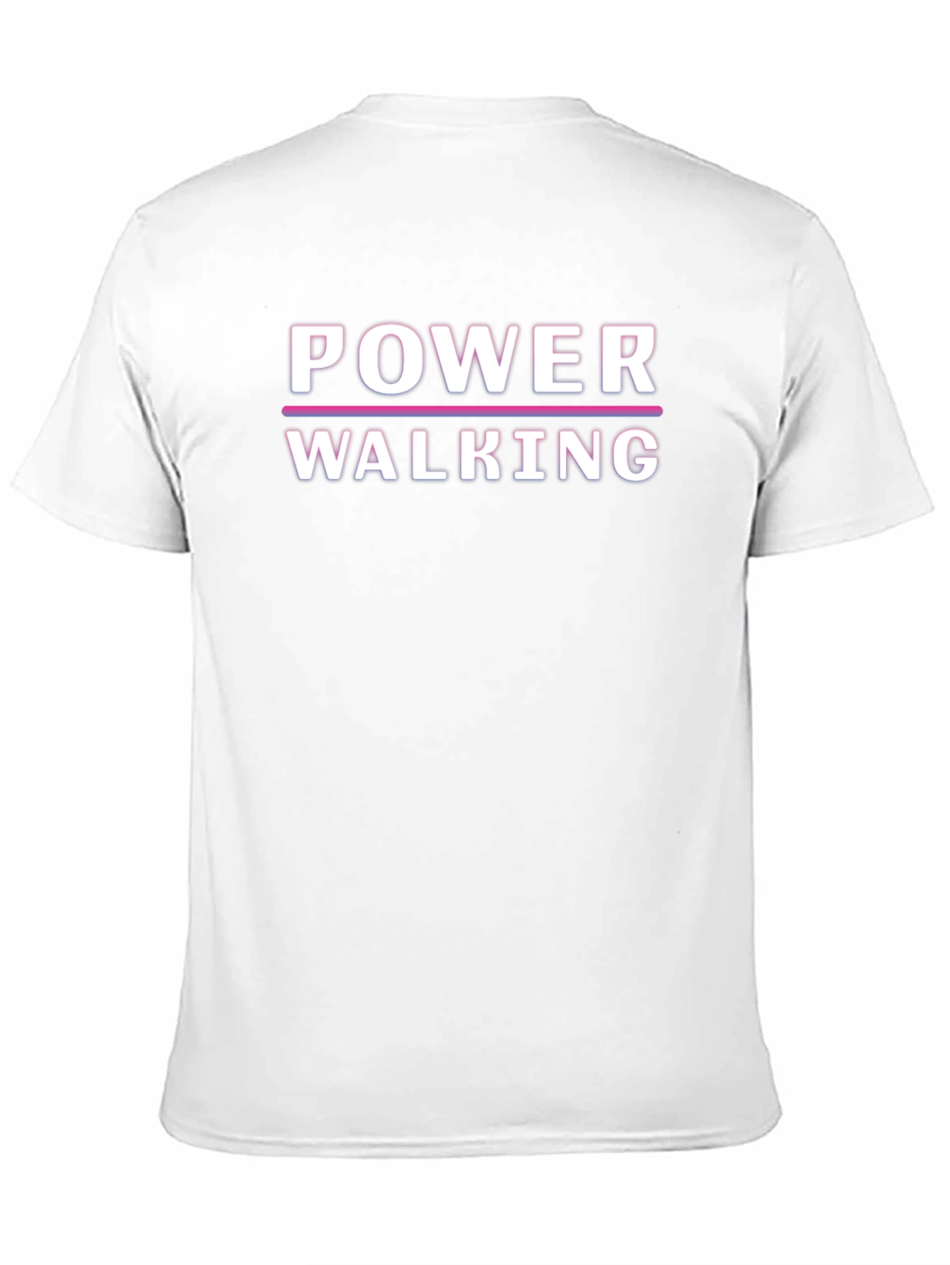 Power Walking Graphic Tee - Black Unisex T-Shirt