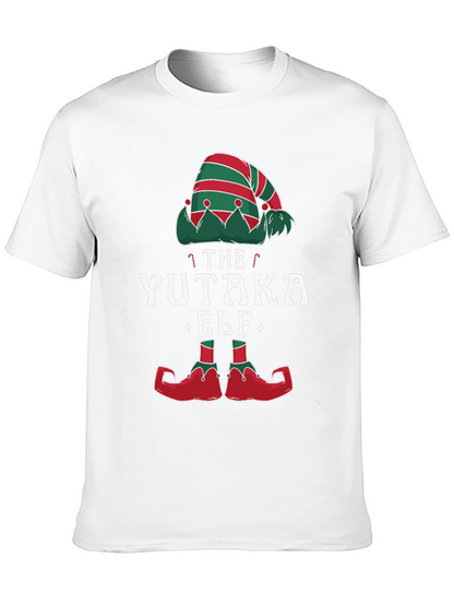 The Yutaka Elf Christmas Graphic Tee