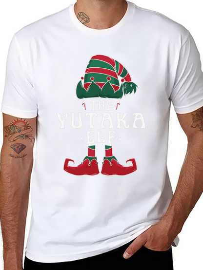 The Yutaka Elf Christmas Graphic Tee