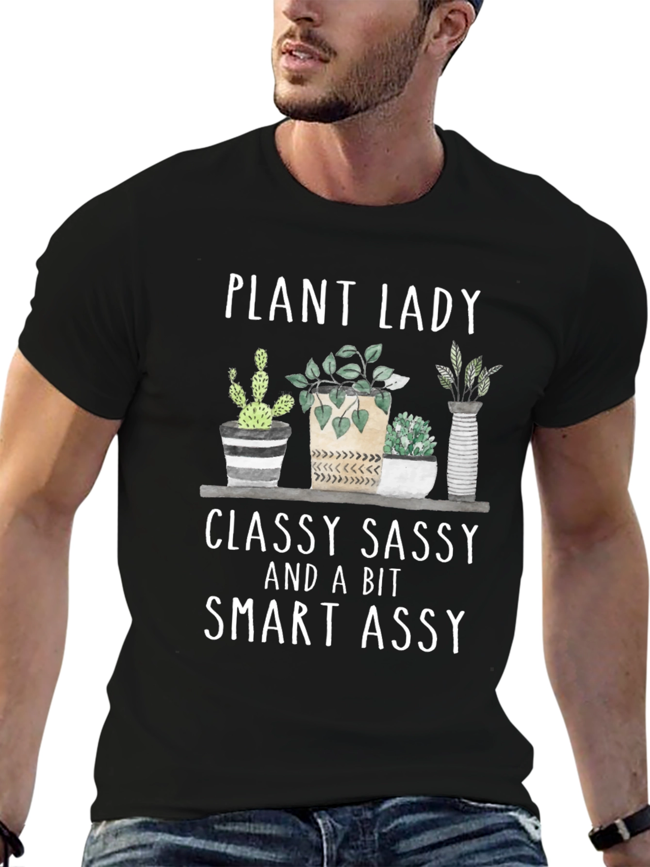 Plant Lady Graphic Tee - Sassy & Smart