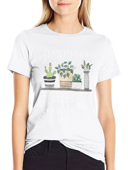 Plant Lady Graphic Tee - Sassy & Smart