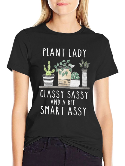 Plant Lady Graphic Tee - Sassy & Smart