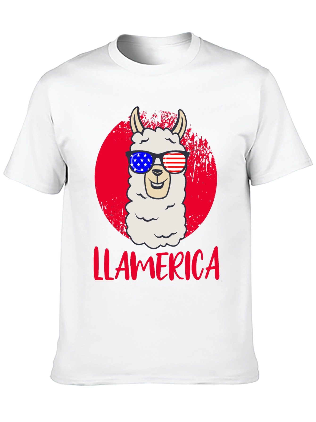 Llamerica Patriotic T-Shirt