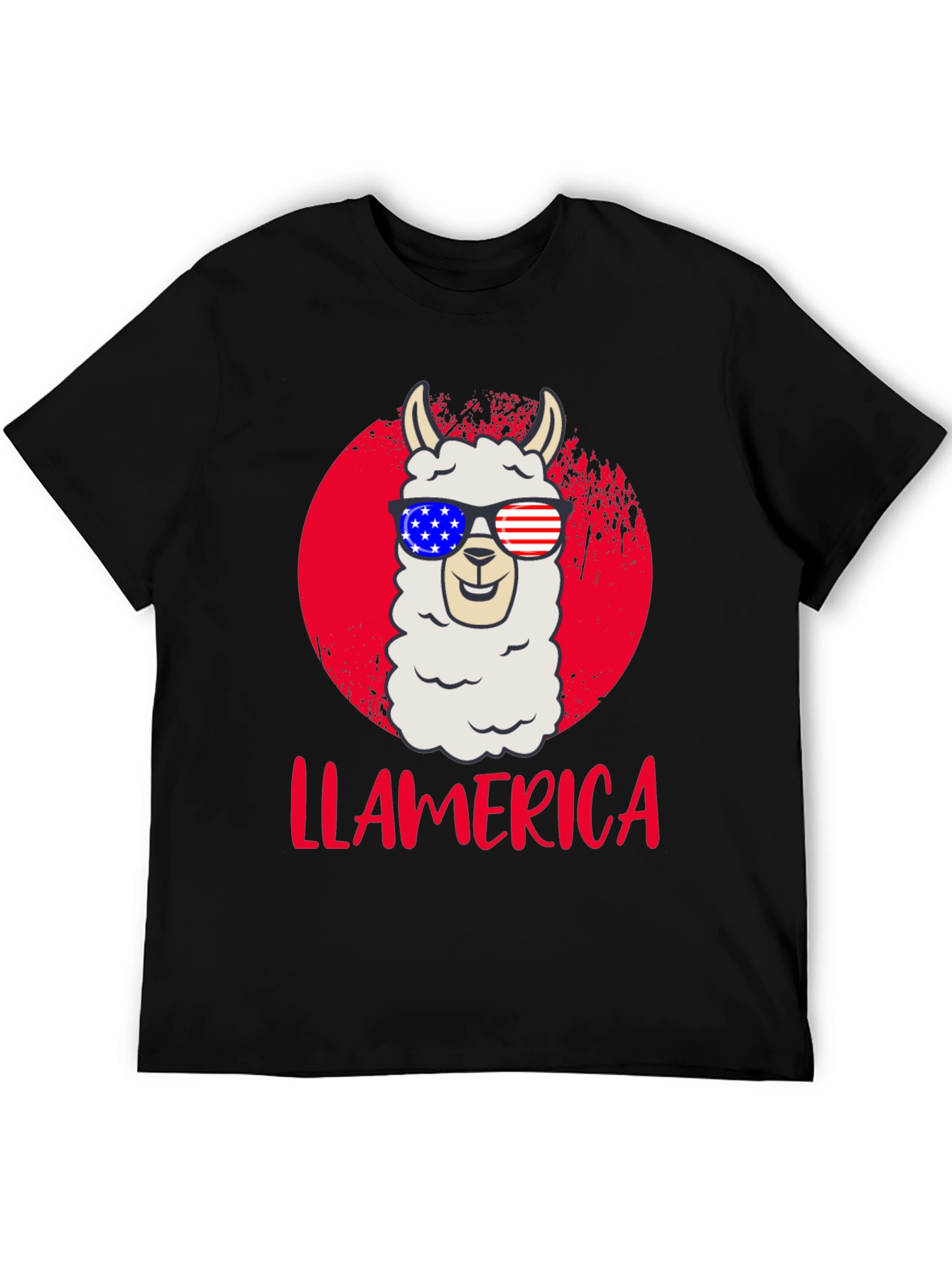 Llamerica Patriotic T-Shirt