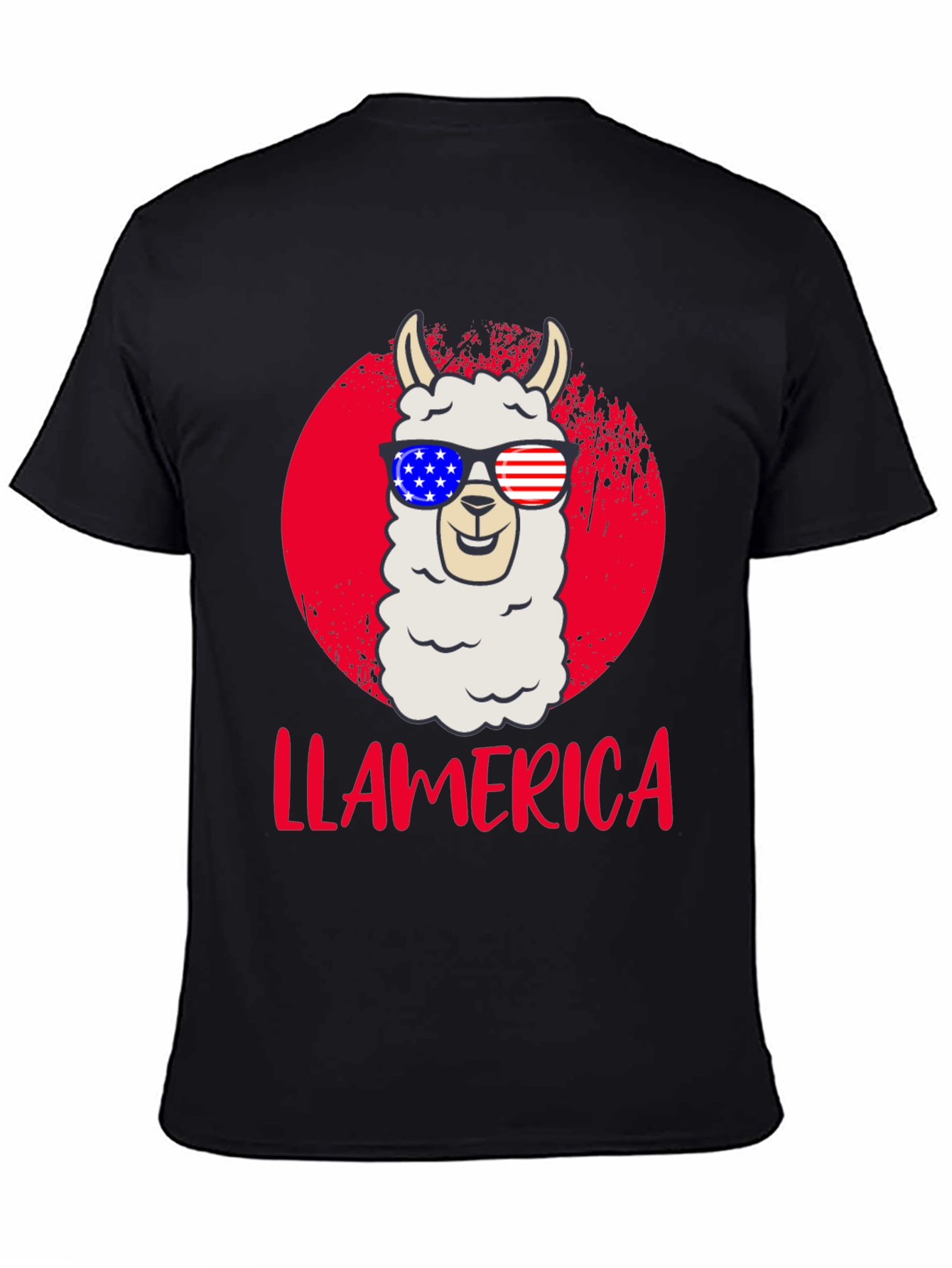 Llamerica Patriotic T-Shirt