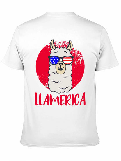 Llamerica Patriotic T-Shirt