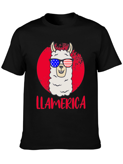 Llamerica Patriotic T-Shirt