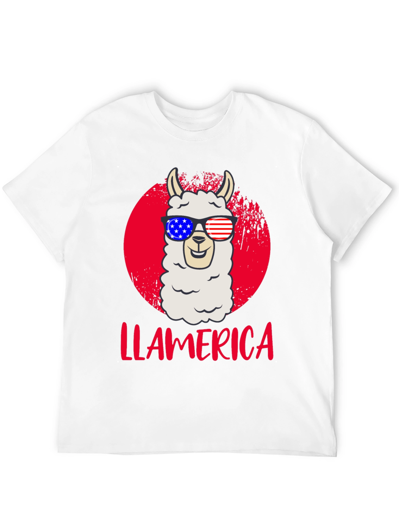 Llamerica Patriotic T-Shirt