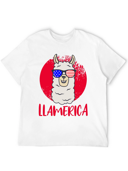 Llamerica Patriotic T-Shirt