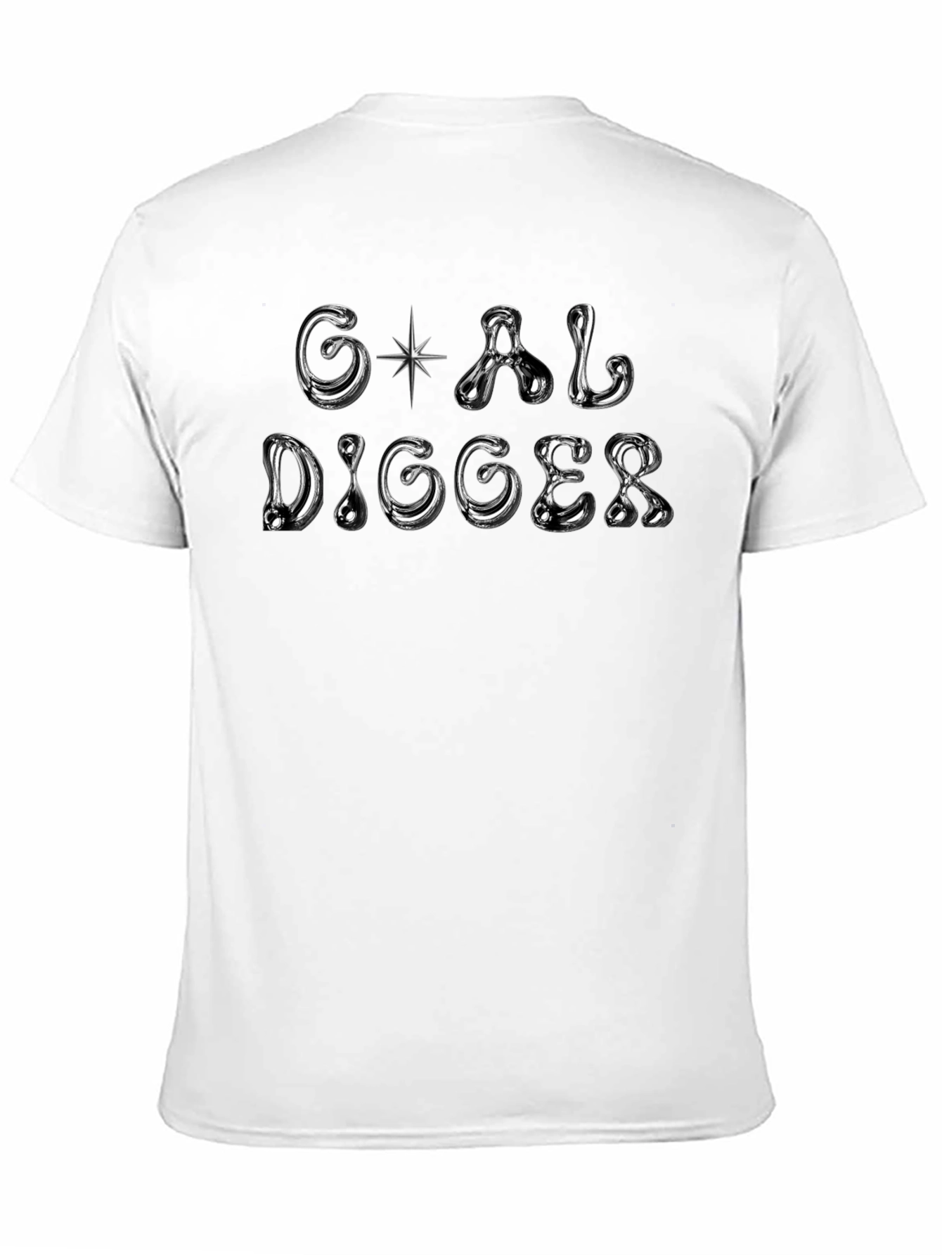 Goal Digger Black T-Shirt Graphic Print