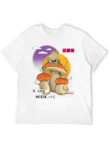 Frog on Mushroom Aesthetic T-Shirt