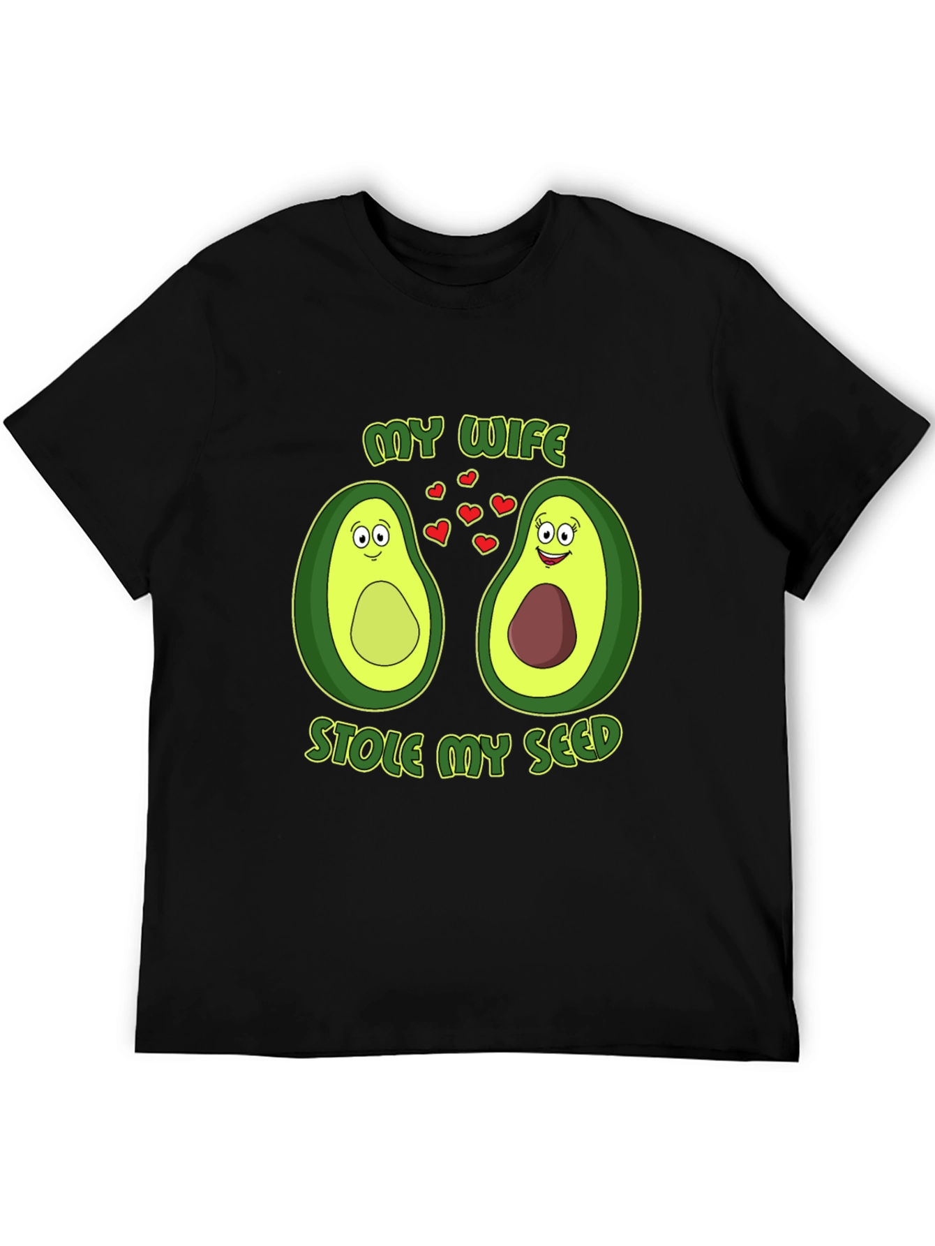 My Wife Stole My Seed Avocado Couple T-Shirt