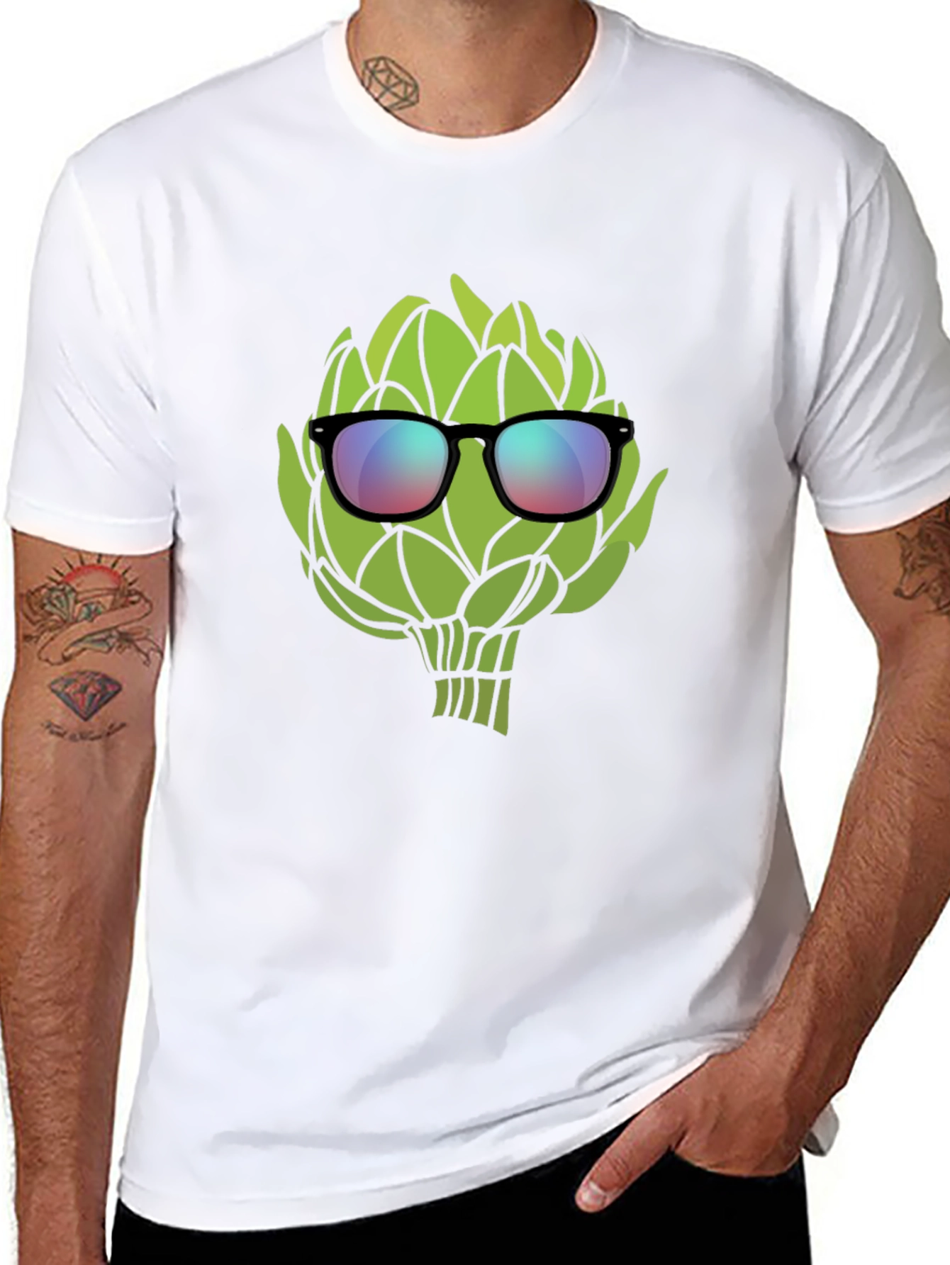 Cool Artichoke T-Shirt - Black