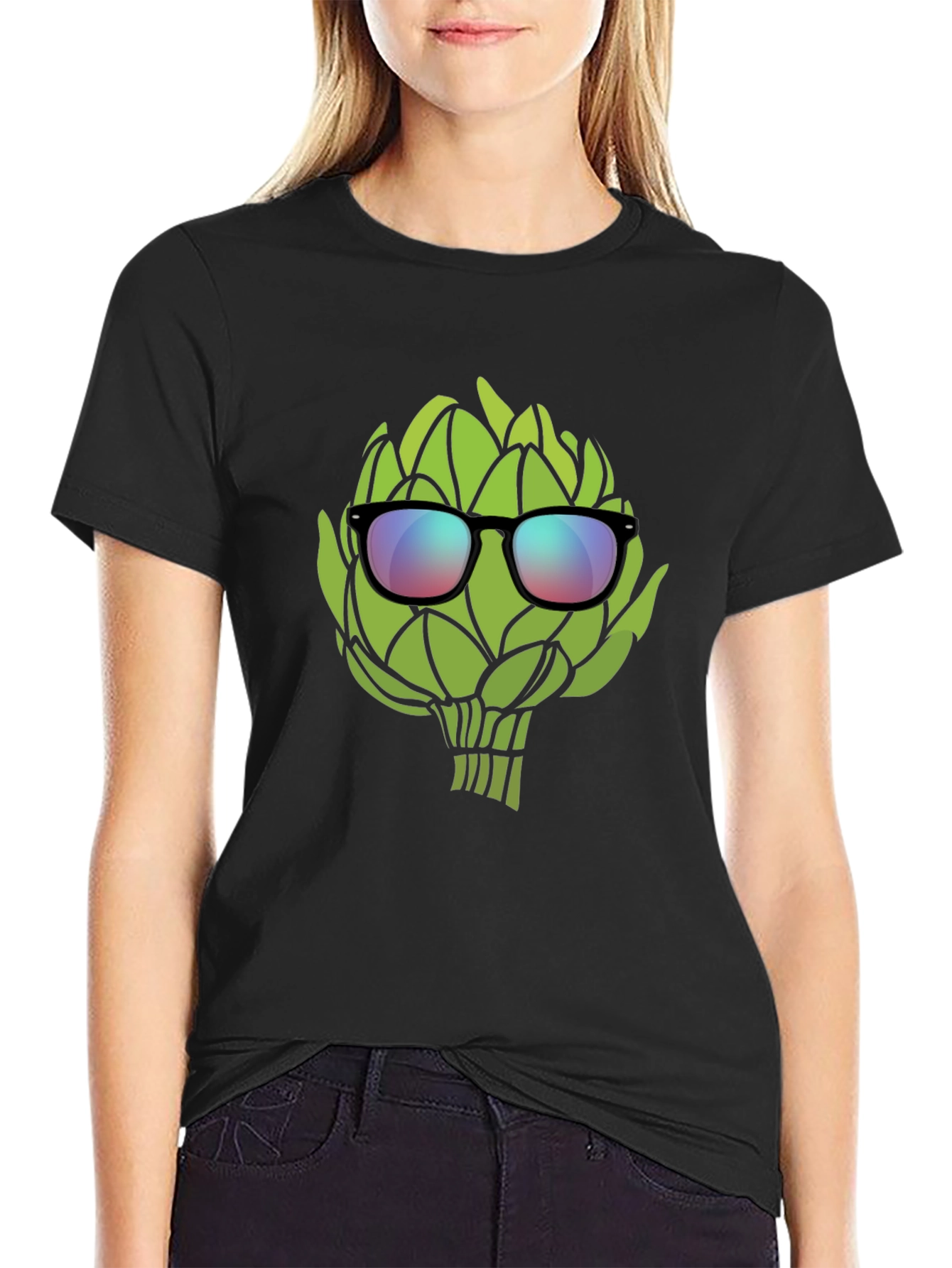 Cool Artichoke T-Shirt - Black