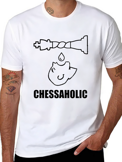 Chessaholic T-Shirt - Chess Lovers Apparel