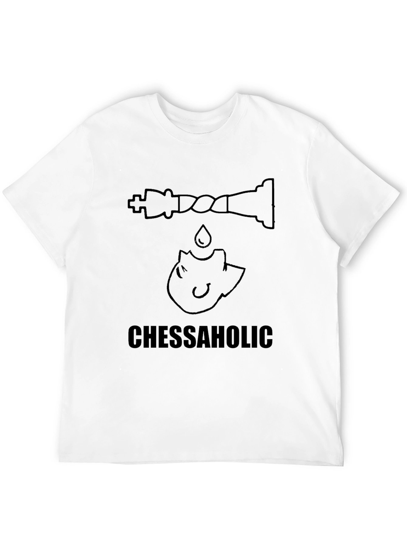 Chessaholic T-Shirt - Chess Lovers Apparel
