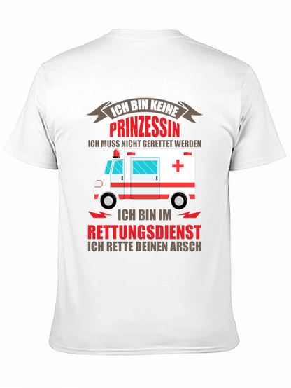 Ich Bin Keine Prinzessin T-Shirt Rescue