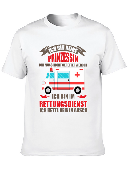 Ich Bin Keine Prinzessin T-Shirt Rescue