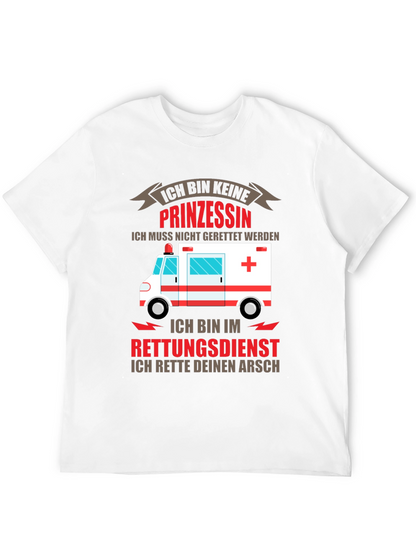 Ich Bin Keine Prinzessin T-Shirt Rescue