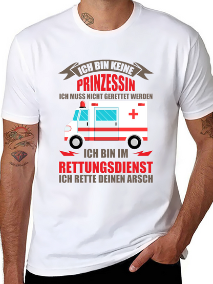 Ich Bin Keine Prinzessin T-Shirt Rescue